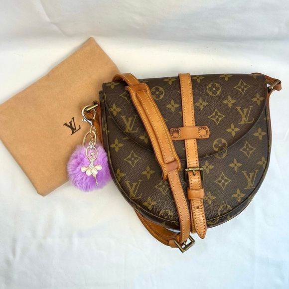 Auth. Louis Vuitton Monogram Chantilly MM Shoulder/Crossbody Bag - Picture 3 of 13